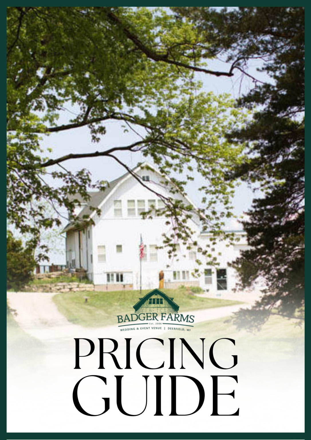 Pricing - Badger Farms LLC